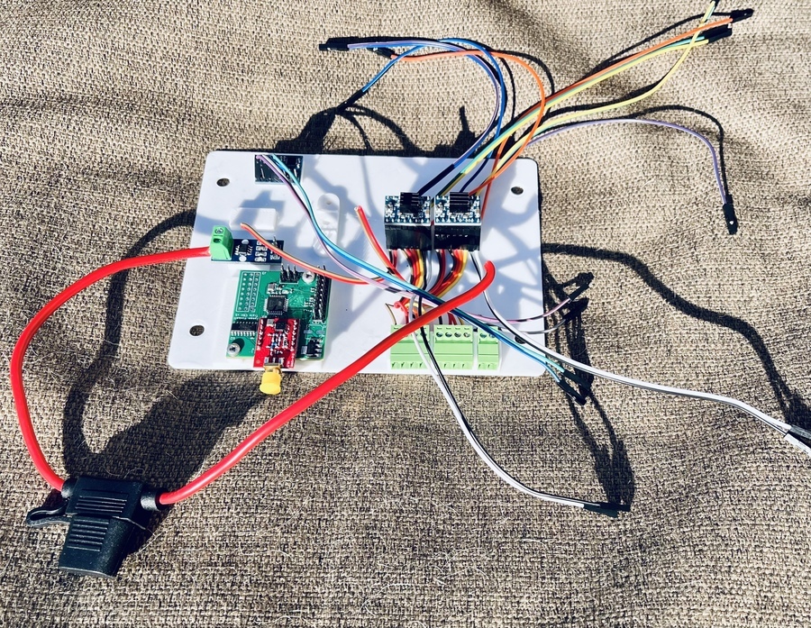 Electronics “sled”